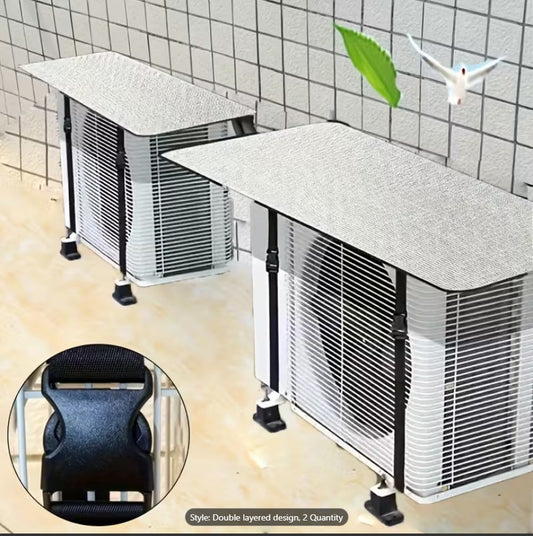 Outdoor AC Cover – Double-Layer Weatherproof Design