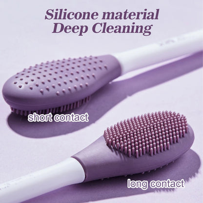 Silicone Double Head Mask Brush, Silicone Face Wash Brush
