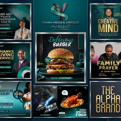I will design professional social media posts, branding, and packaging