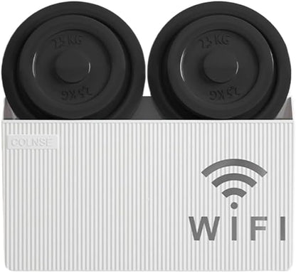 Wall Mounted WiFi Router Holder Box &ndash; Hidden Cable Organizer &amp; Decorative Shelf for Home &amp; Office Short Description: