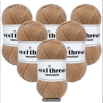 Premium Double Knit Wool Yarn - 4 Ply Soft Acrylic (80g) for Knitting & Crochet - Vista Brand