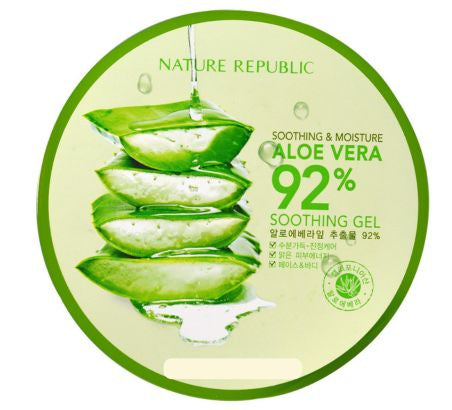 Korean Pure Aloe Vera Gel 120ml – 99% Soothing Gel for Face, Skin & Hair