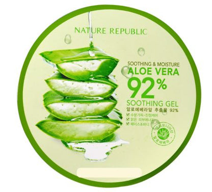 Korean Pure Aloe Vera Gel 120ml – 99% Soothing Gel for Face, Skin & Hair