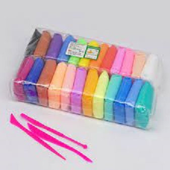 Kids Play Super Light Clay Air Dry Clay Kids Modeling Clay - Air Dry Polymer Clay with Free Tools Foamic Polymer Light Clay Slime Playdough For Kids