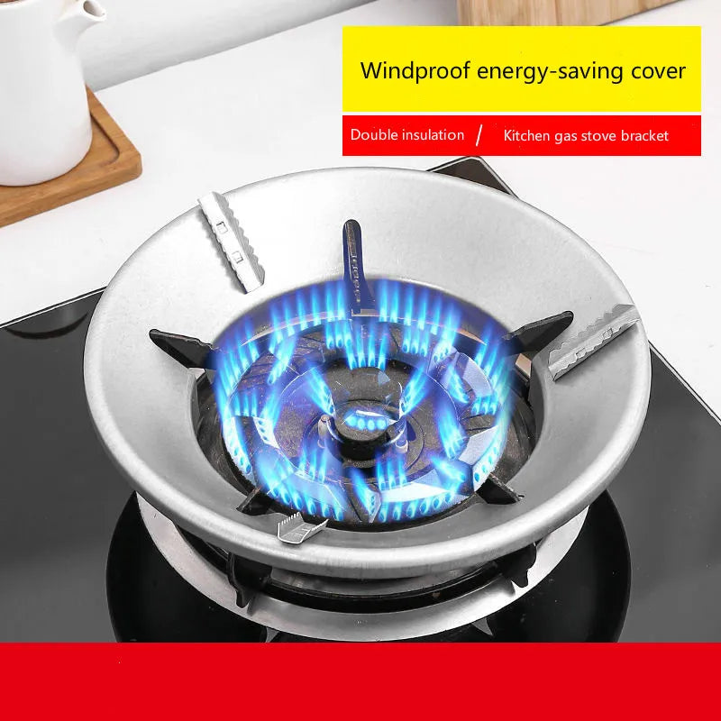 Gas Burner Cover with Ventilation Holes - Compatible with Flat Bottomed & Round Bottomed Pots, Durable Metal Stove Top Protector for Home, Picnic, Restaurant Stoves, Outdoor Kitchens & Gas Stoves.