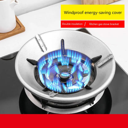 Gas Burner Cover with Ventilation Holes - Compatible with Flat Bottomed & Round Bottomed Pots, Durable Metal Stove Top Protector for Home, Picnic, Restaurant Stoves, Outdoor Kitchens & Gas Stoves.