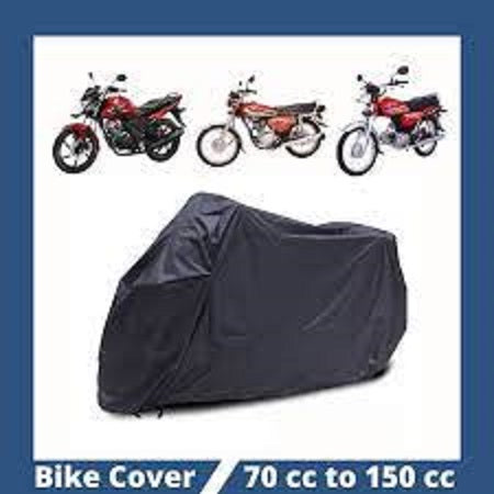 Full Size Scratch & Water Proof 70 / 125 / 150 cc Bike COVER Anti Scratch Waterproof & Dust Proof Top Parking Cover Broke