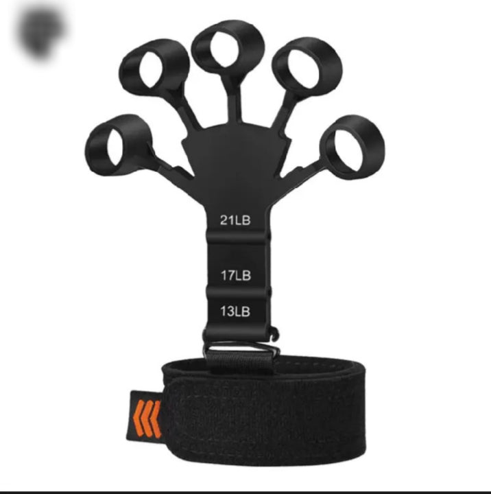 Finger Gripper Guitar Finger Exerciser Hand Strengthener Hand Trainer Black, Finger Griper, Finger Gripper Strength band, Silicon Finger Gripper, PCS Finger Gripper ,Finger Gripper Exercise Band