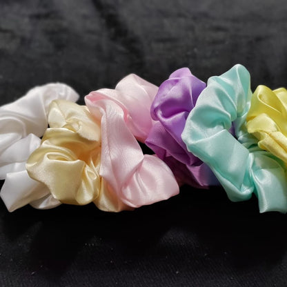 Scrunchies for girls hair High Quality Silk