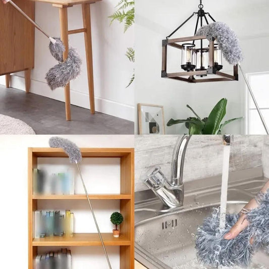 Premium Microfiber Duster with Extendable Handle