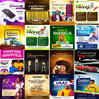 I will design professional social media posts, branding, and packaging