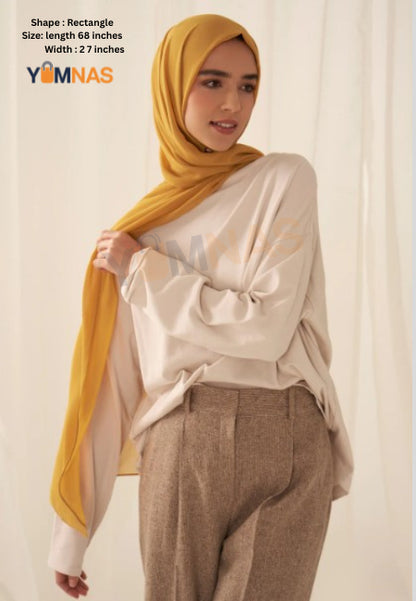 Hijab Set for Girls & Women – Premium Chiffon & Georgette Stoller Scarves | Lightweight, Breathable & Elegant Modest Fashion Hijabs for Daily & Party Wear