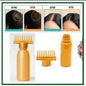 Yellow Hair Oil Comb Bottle