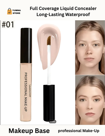 6-Color Matte Concealer – Waterproof, Long-Lasting, Lightweight & Oil-Control Formula
