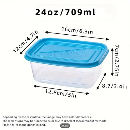 ( 7PC SET) IKEA STYLE FOOD CONTAINERS, THUMB LOCK FOOD CONTAINER, STACKABLE PLASTIC STORAGE BOXES