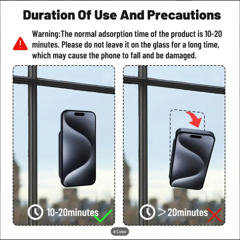 Double Side Silicone Suction Pad Phone Holder Self - Adhesive Rubber Suction Holder Silicon Square Phone Case Silicon Pad For Phone - Compatible With All Mobiles & Tablets