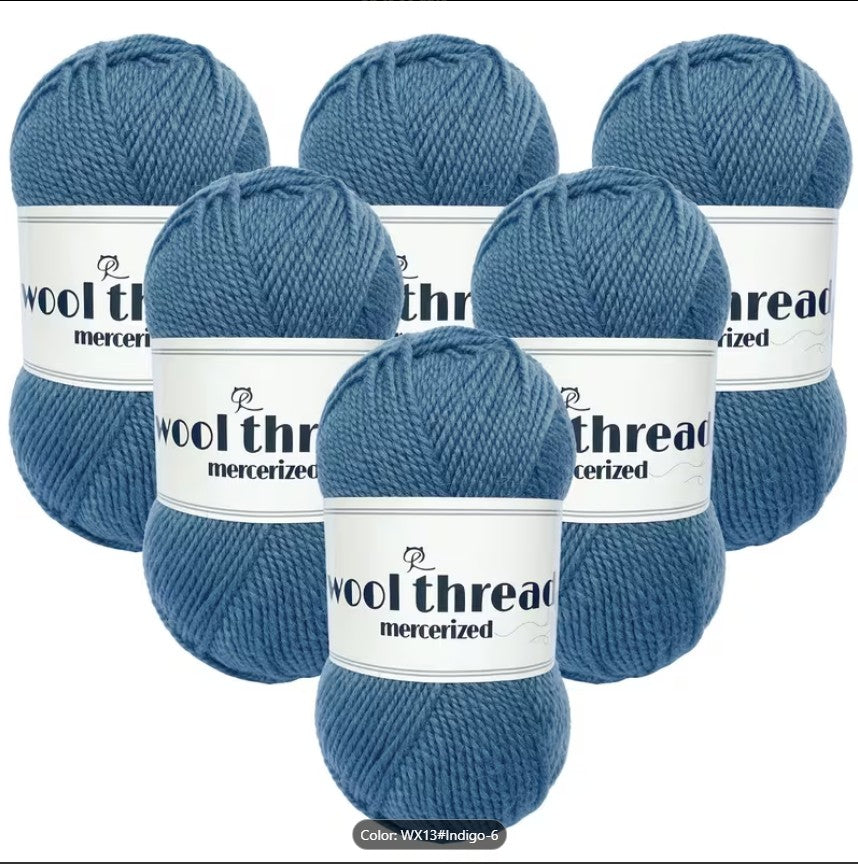 Premium Double Knit Wool Yarn - 4 Ply Soft Acrylic (80g) for Knitting & Crochet - Vista Brand