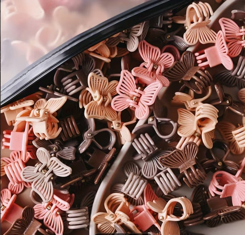 Kids Hair Accessories Box | Colorful Hair Clips, Bands & Rubber Set for Girls