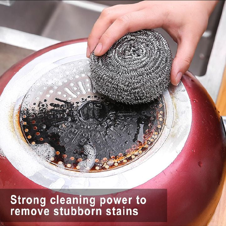 Stainless Steel sponge, joona loha wala , jona ,Wool metal Scrubber Dish Clean Heavy Duty Cleaning Scouring iron wire Ball / Kitchen organizer / Bathroom
