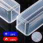 6pcs Food Grade Plastic Satorage Boxes with Lids