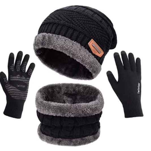 Winter Cap with Gloves Set – Warm, Stylish & Comfortable