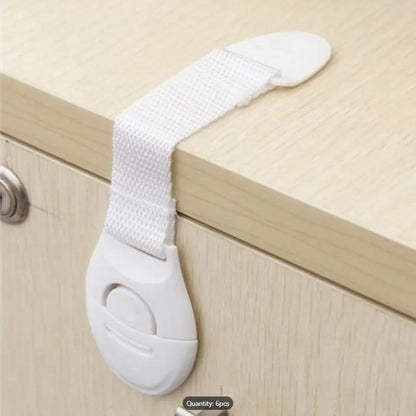 Child Baby Safety Locks for Drawer, Cabinets, Doors & Fridge | Toddler Security Furniture Blockers