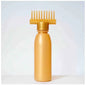 Yellow Hair Oil Comb Bottle