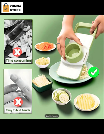 5-in-1 Multifunctional Vegetable & Fruit Slicer