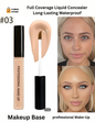 6-Color Matte Concealer – Waterproof, Long-Lasting, Lightweight & Oil-Control Formula