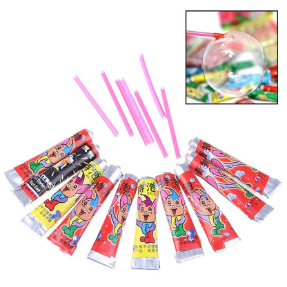 Pack Of 5 HOTTEST SALE 10Pcs Bubble Glue Kids Blowing Bubble Ball Toys for Children Space Balloon toy Creek