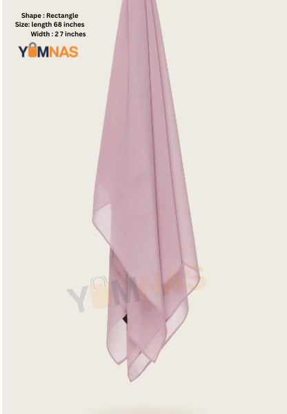 Hijab Set for Girls & Women – Premium Chiffon & Georgette Stoller Scarves | Lightweight, Breathable & Elegant Modest Fashion Hijabs for Daily & Party Wear