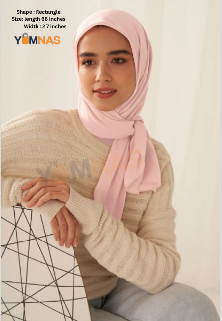 Hijab Set for Girls & Women – Premium Chiffon & Georgette Stoller Scarves | Lightweight, Breathable & Elegant Modest Fashion Hijabs for Daily & Party Wear