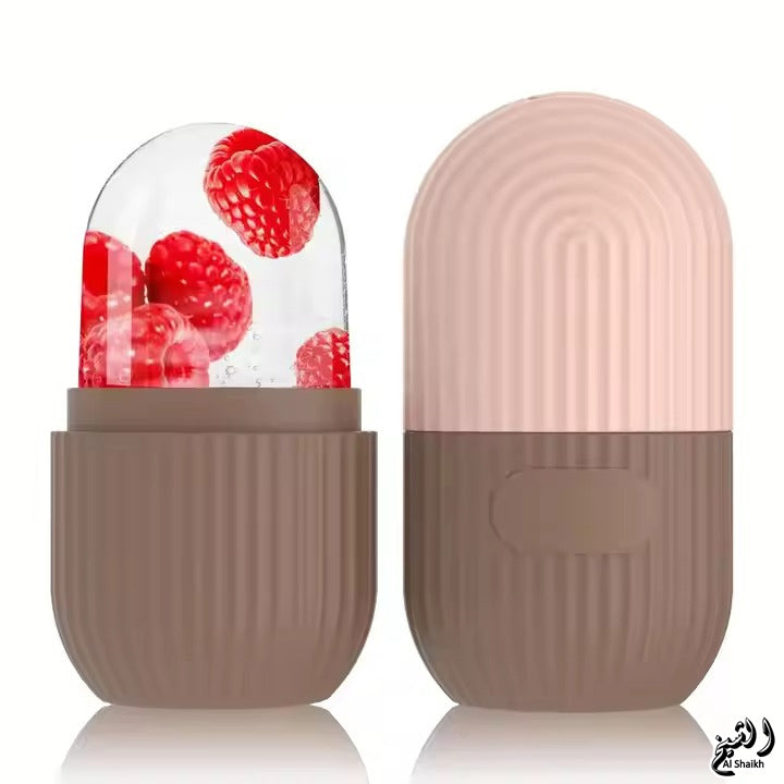 Silicone Ice Cube Roller Massager for Face - Ice Cube Roller Massager for Face - Eyes and Neck Naturally Conditioning and Skin Care - Reusable Massage Silicone Ice Mold