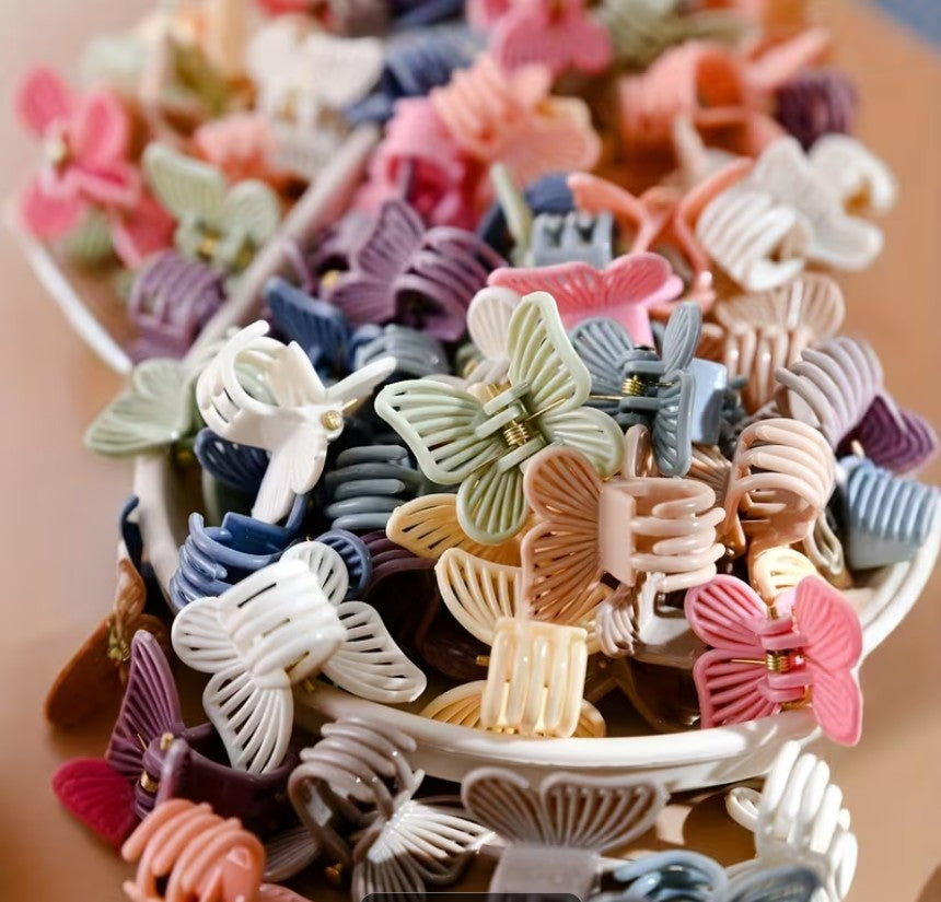 Kids Hair Accessories Box | Colorful Hair Clips, Bands & Rubber Set for Girls