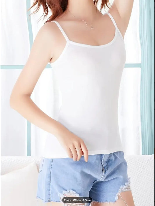 White  Camisoles for Teenage Girls & Women