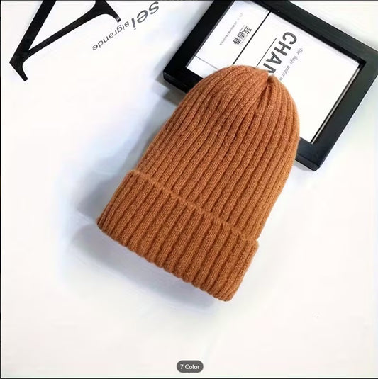 Cozy Knitted Beanie for Unisex Teens & Babies – Soft, Warm Winter Hat
