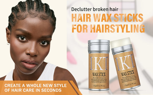 Pack Of 2 IKT Hair Gel Wax Stick | Gel-Based Hair Styling Wax for Women & Kids