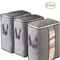 Pack of 3 Foldable Clothes Storage Bag