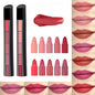 BEAUTY COSMET Beautious 5 in 1 lipstick deal - Matte lipstick - Red , brown , Pink lipsticks set
