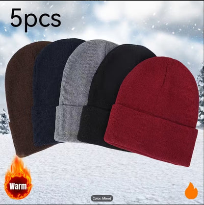 Knit Beanie Woolen Cap & Neck Warmer Scarf Set for Women