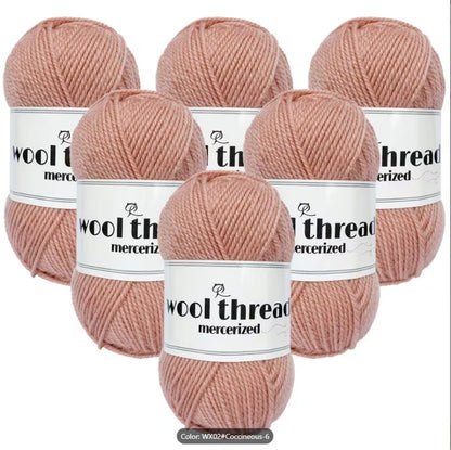 Premium Double Knit Wool Yarn - 4 Ply Soft Acrylic (80g) for Knitting & Crochet - Vista Brand