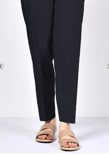 Trendy & Comfortable Trousers for Womenin black and white and beige (skin colour) – Ready-to-Wear, Winter & Summer Styles in Yumna's Collection