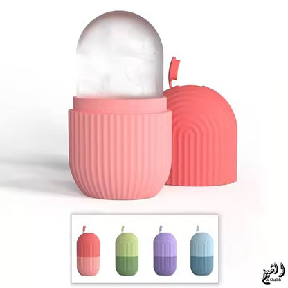 Silicone Ice Cube Roller Massager for Face - Ice Cube Roller Massager for Face - Eyes and Neck Naturally Conditioning and Skin Care - Reusable Massage Silicone Ice Mold
