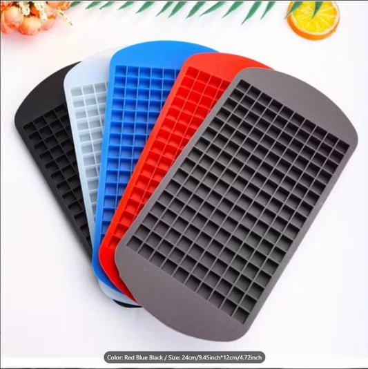 (PACK OF 4) 160 Grids Mini Ice Cube Maker Mold