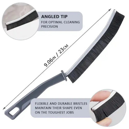 2Pcs Gap Cleaning Brush for Fine Seam Corners and Grooves - Window Kitchen Bathroom Tiles Joints Microfiber Toilet WC Cleaning Tools