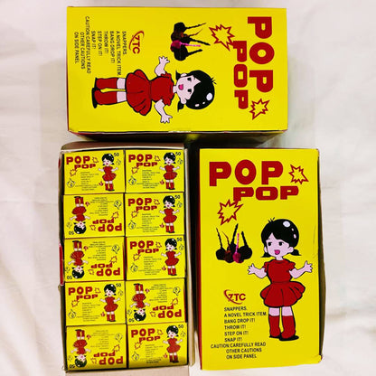300 crackers  Pop Pop Snappers for Kids, party supplies – 2 Boxes – Fun Party Crackers, Party Toys, and Playful Games