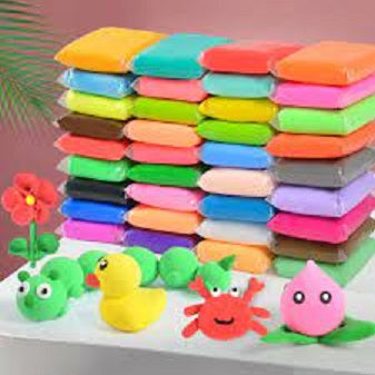 Kids Play Super Light Clay Air Dry Clay Kids Modeling Clay - Air Dry Polymer Clay with Free Tools Foamic Polymer Light Clay Slime Playdough For Kids