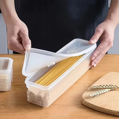 6pcs Food Grade Plastic Satorage Boxes with Lids