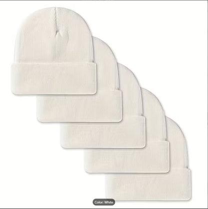 Knit Beanie Woolen Cap & Neck Warmer Scarf Set for Women