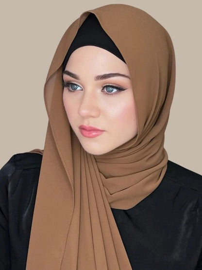 Hijab Set for Girls & Women – Premium Chiffon & Georgette Stoller Scarves | Lightweight, Breathable & Elegant Modest Fashion Hijabs for Daily & Party Wear